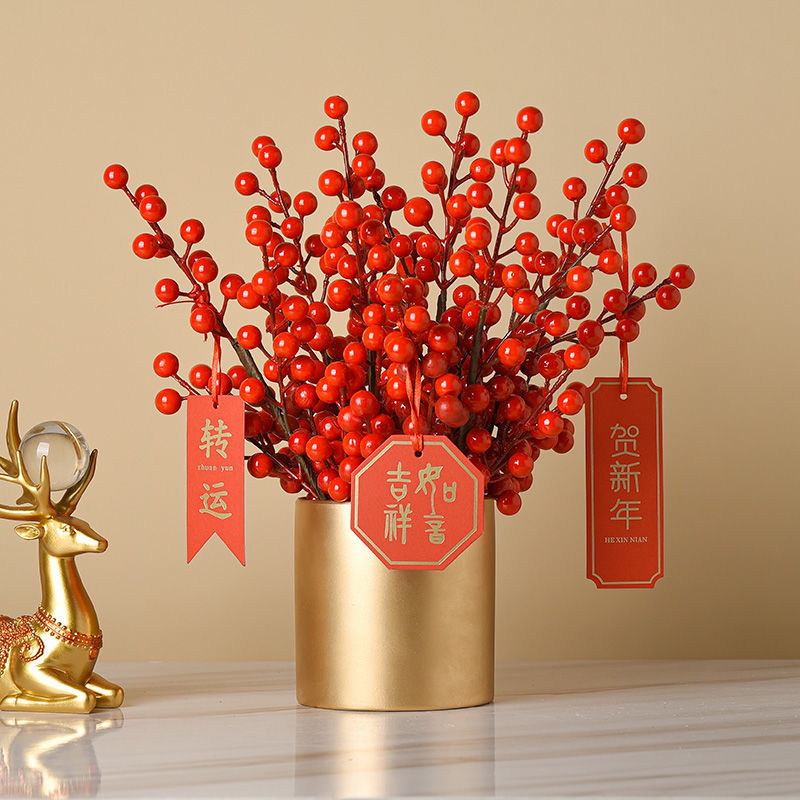 Fu bucket new house living room decoration housewarming new home gift layout high-end moving gift opening gift lucky decoration